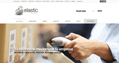 Desktop Screenshot of elastic-business.com
